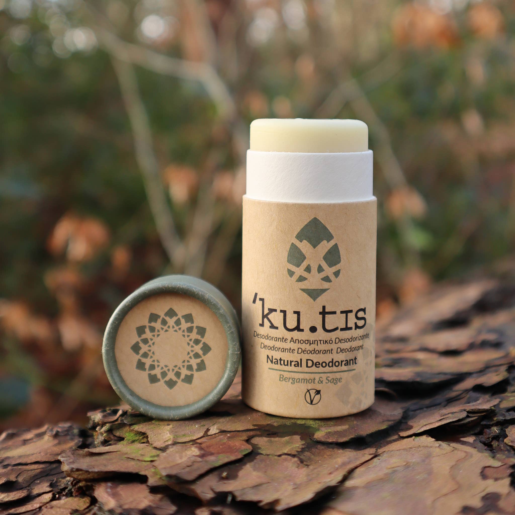 Vegan Bergamot & Sage Natural Deodorant