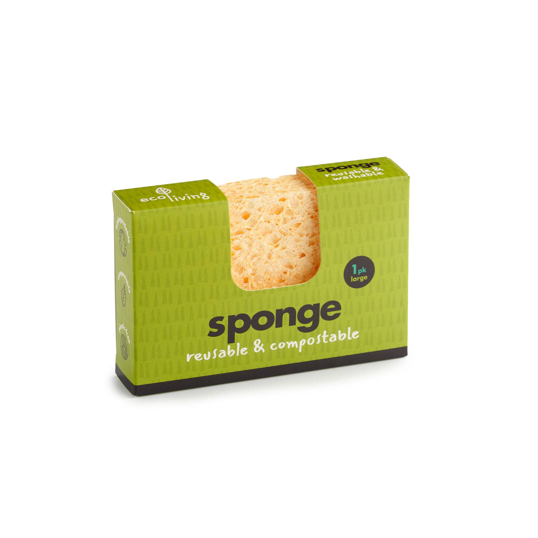Compostable UK Sponge: Large Single