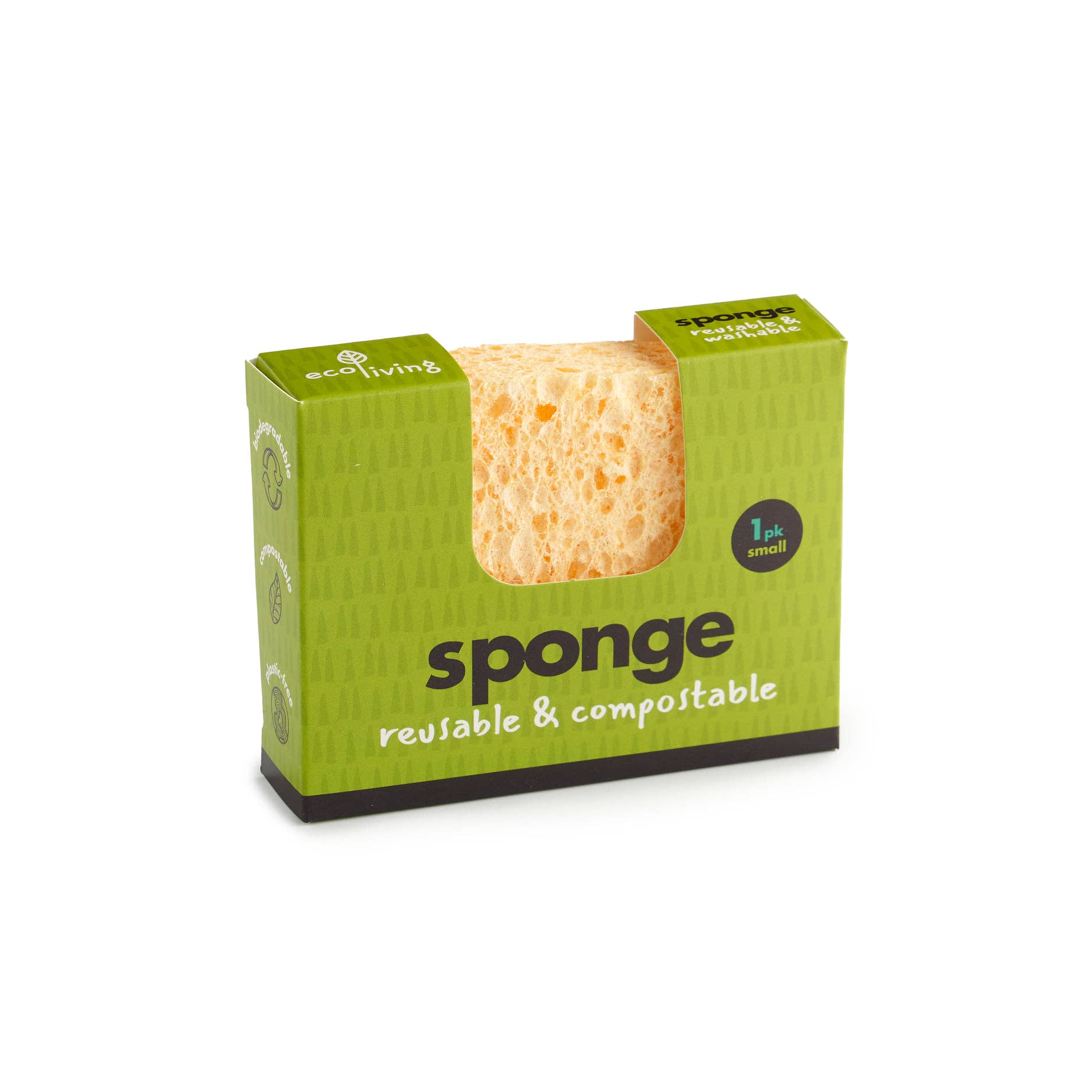 Compostable UK Sponge: Wavy Single