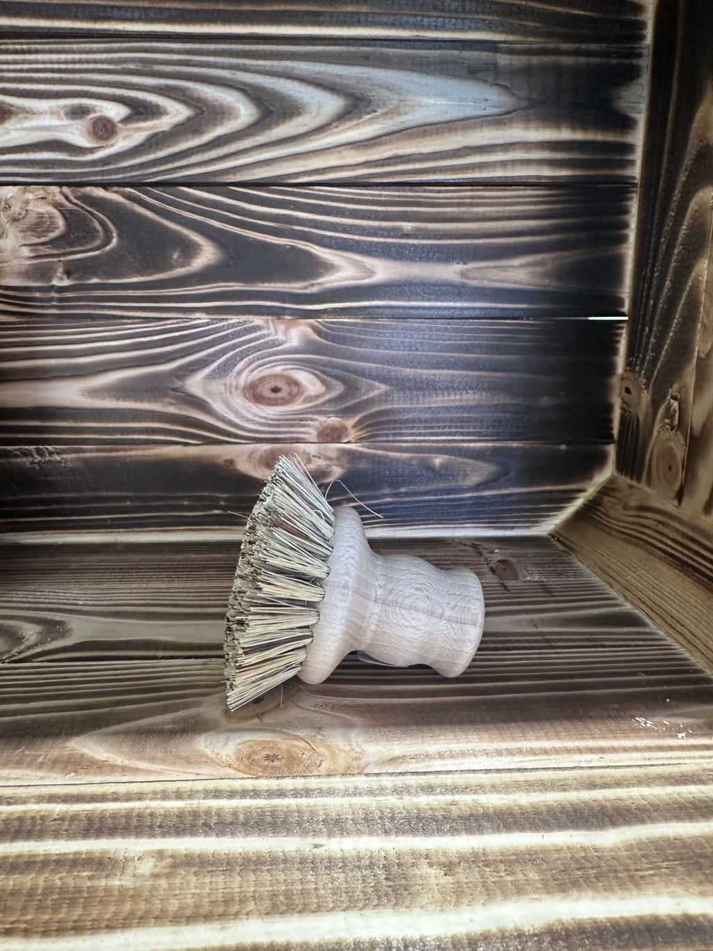 Eco-Living Wooden Pot Brush