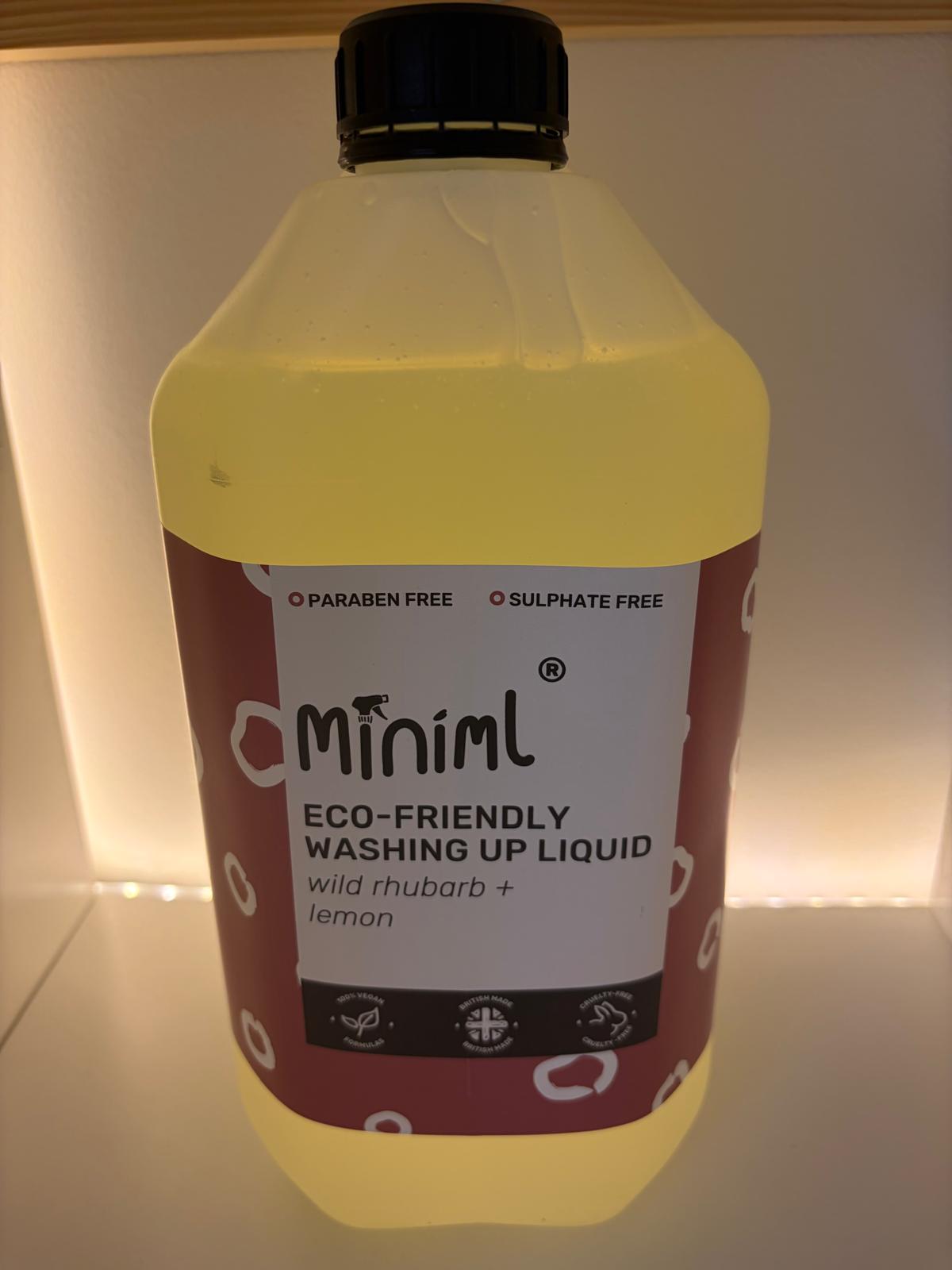 Washing Up Liquid - Wild Rhubarb + Lemon